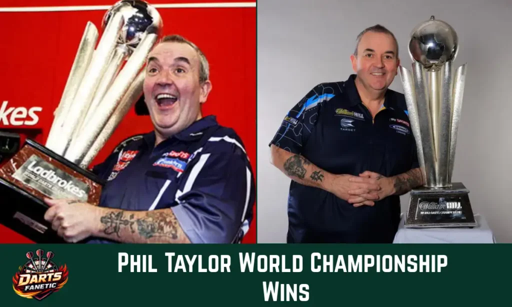 Phil Taylor World Championship Wins